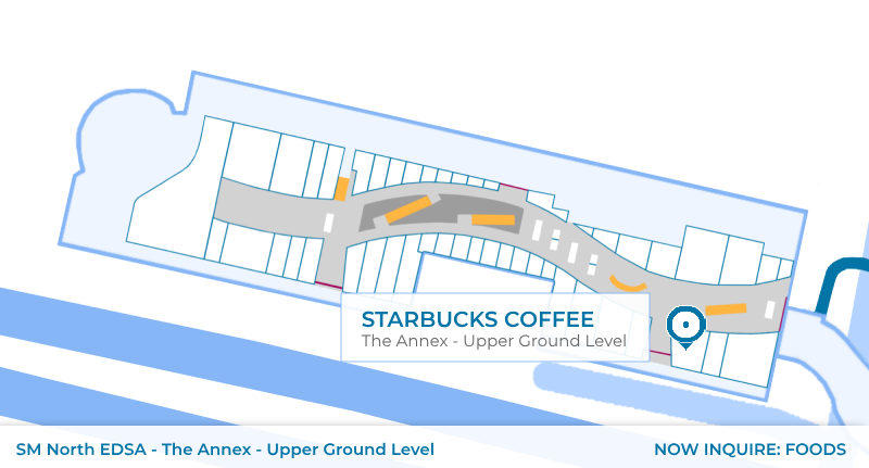 Starbucks Coffee - SM North - The Annex - Upper Ground Level